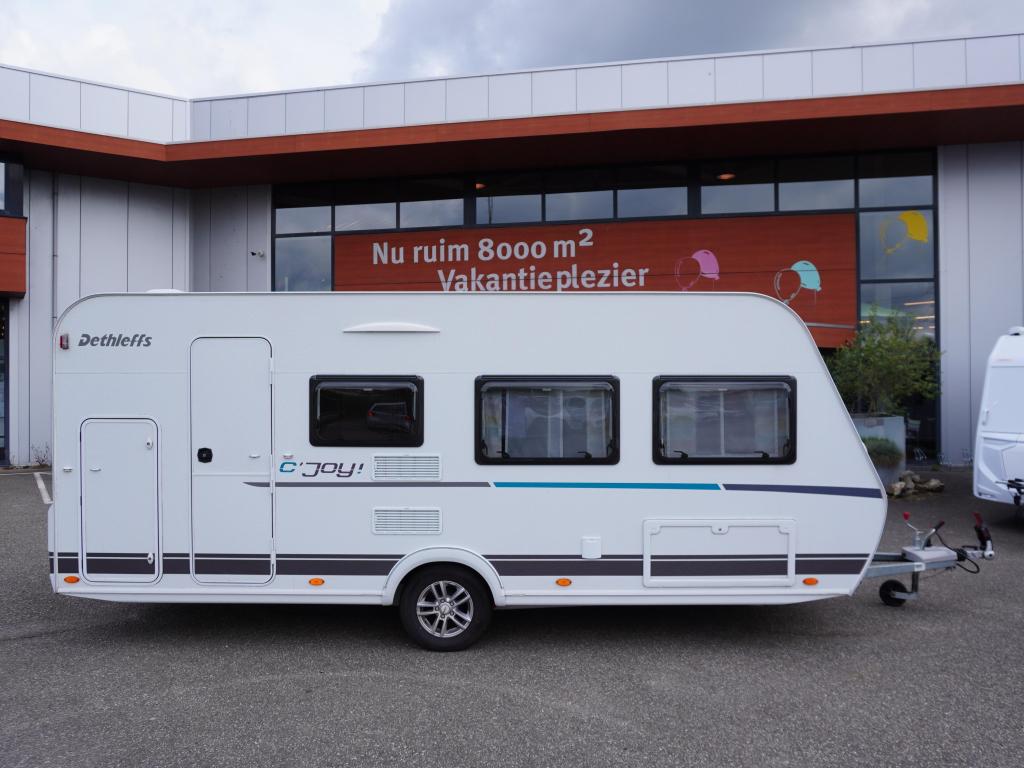 Dethleffs C'Joy 480 QLK STAPELBEDDEN EN VOORTENT, Caravans en Kamperen, 750 - 1000 kg, Schokbreker, Dethleffs, Tot en met 6
