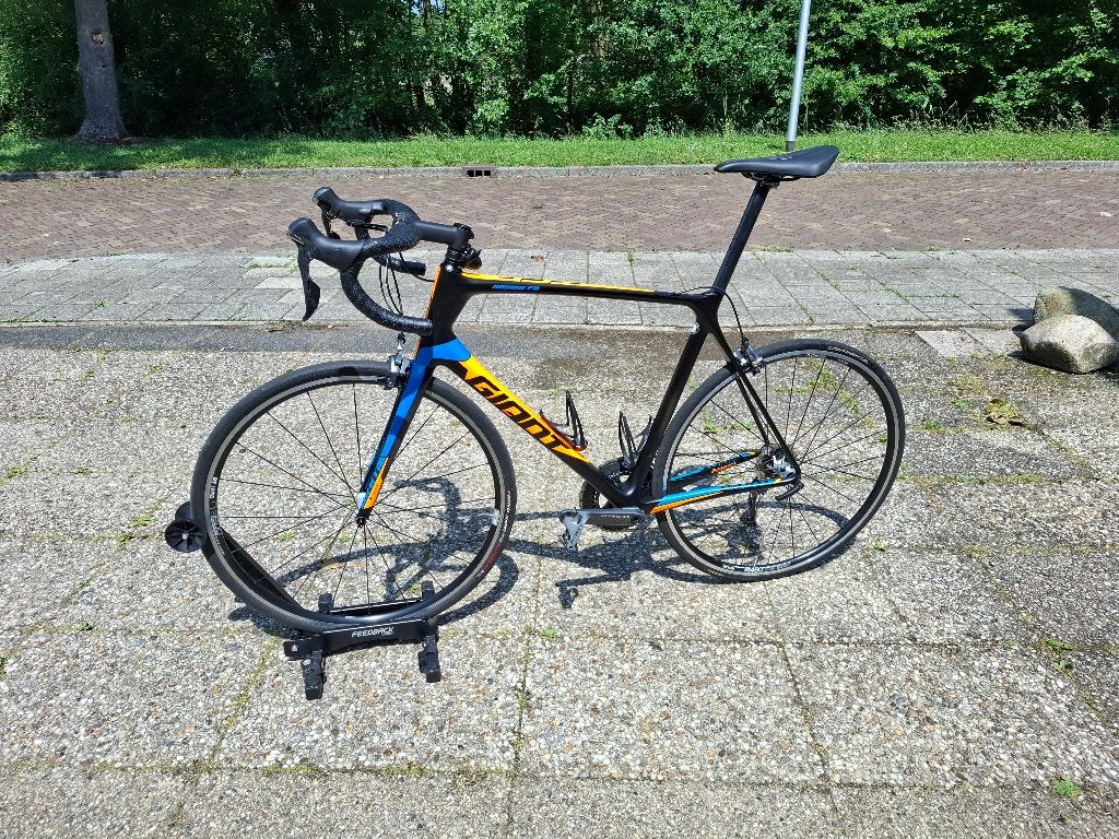 Nette Giant TCR maat XL met DT SWISS PR1600 wielset, Ophalen, 28 inch, Gebruikt, Velgrem