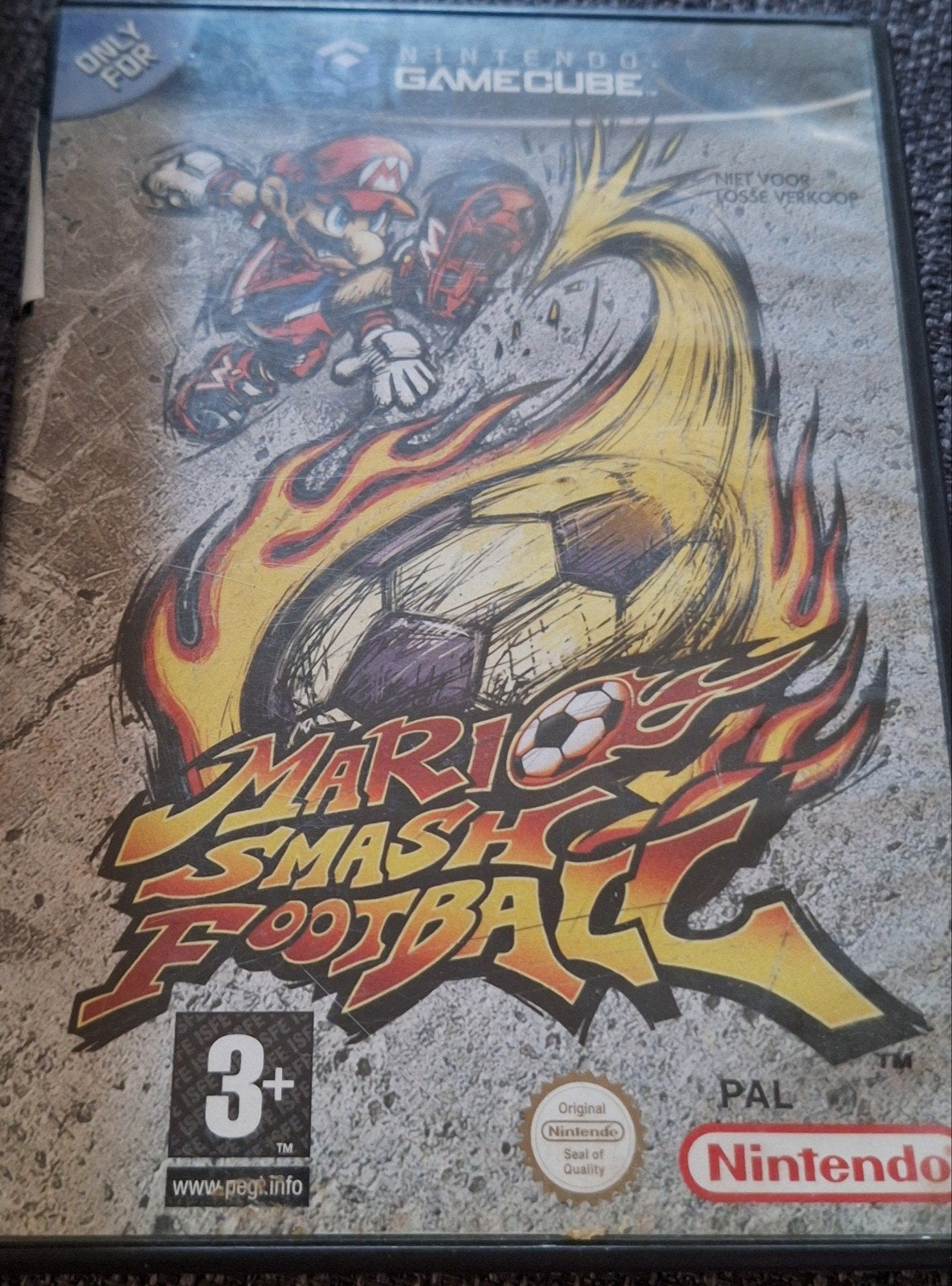 Mario Smash Football - Nintendo GameCube, Spelcomputers en Games, Ophalen of Verzenden