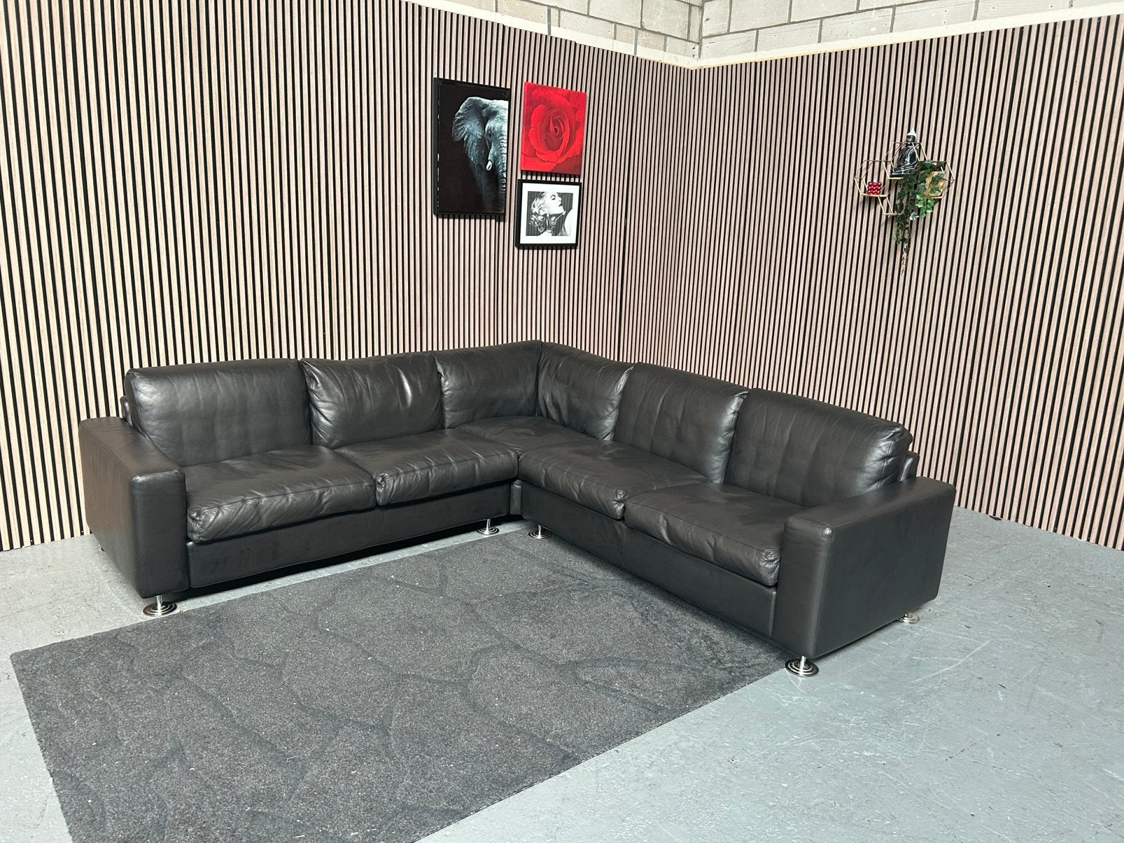 GRATIS LEVERING Gelderland 5811 Hoekbank 270X265 GEREINIGD