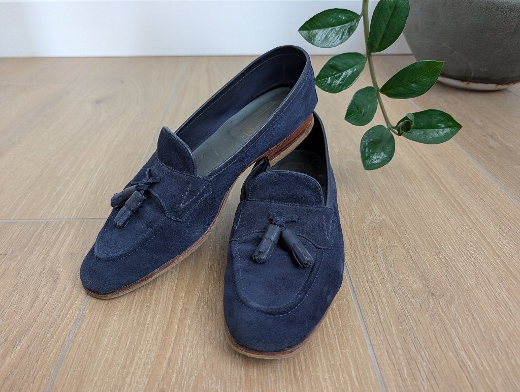 Edward Green Portland Loafer EU 42,5 izgs, Loafers, Overige kleuren, Ophalen of Verzenden, Gedragen