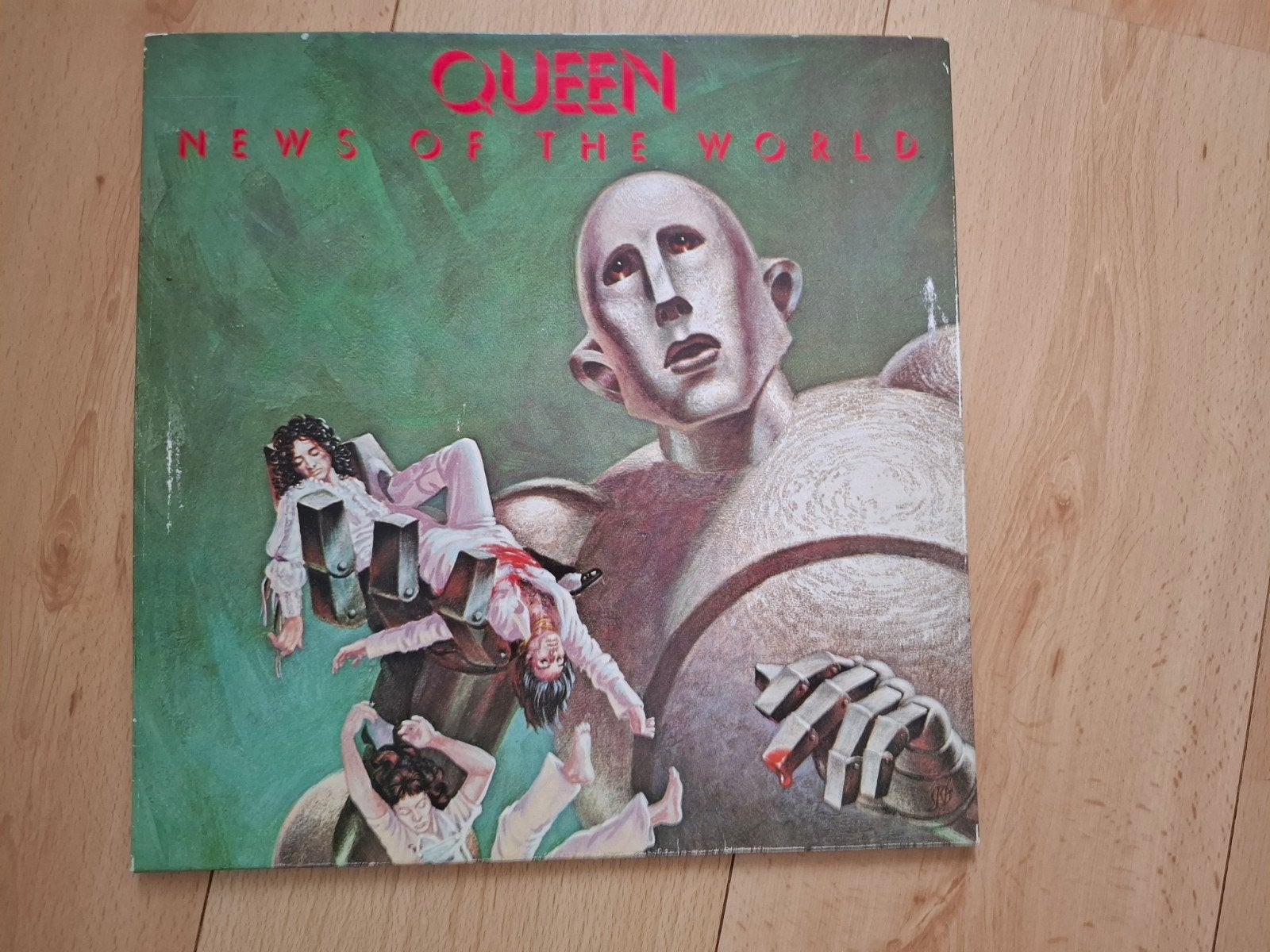 LP Queen News of the World, Ophalen of Verzenden, Gebruikt
