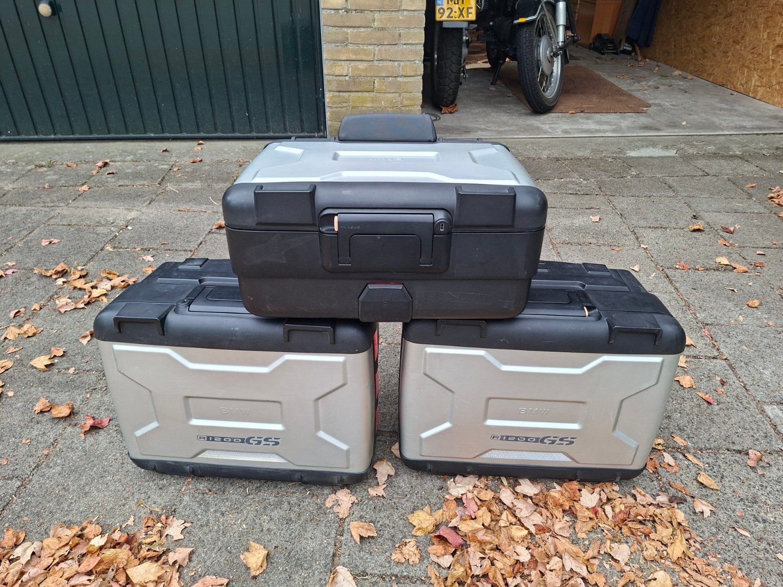 BMW R1200GS Vario koffers (set), Ophalen, Gebruikt