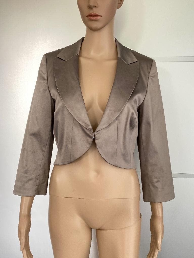 H442 Yaya/Steps maat 40=M kort jasje feest blazer colbert, Kleding | Dames, Maat 38/40 (M), Ophalen of Verzenden, Zo goed als nieuw