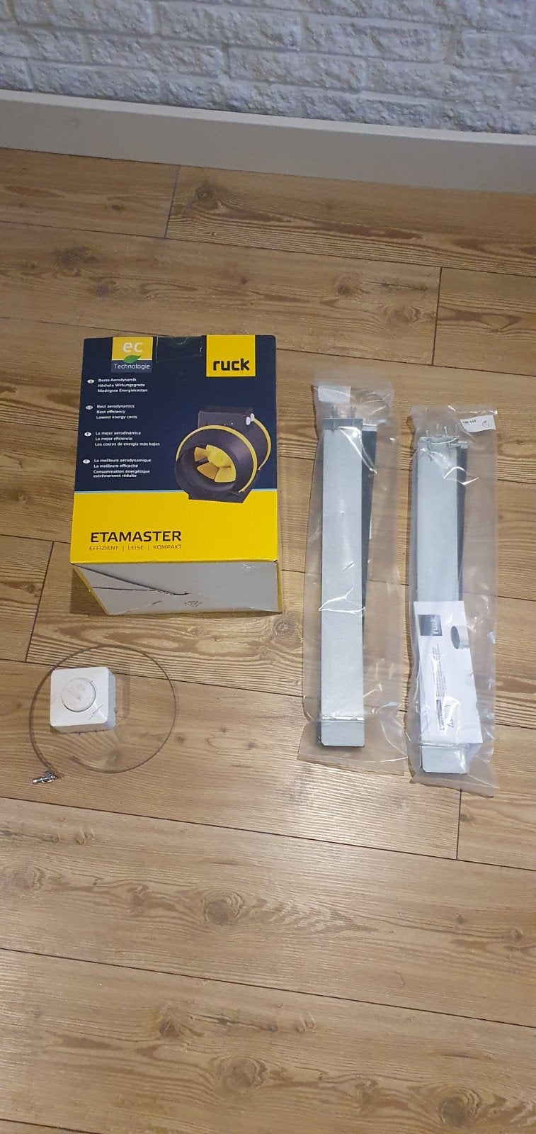 Buisventilator 150mm mixed-flow ETAMASTER NIEUW IN DOOS, Ophalen, Nieuw, Afzuiger