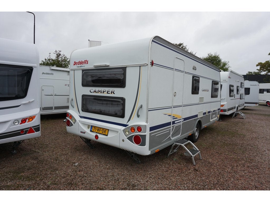 Dethleffs Camper 500 TK stapelbed,airco,mover,ten, Schokbreker, Bedrijf, Dwarsbed, Dethleffs