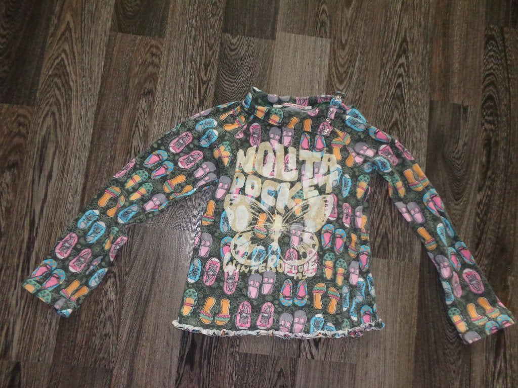 Grappige meisjeslongsleeve van nolita ( maat 8/128 ), Ophalen of Verzenden, Zo goed als nieuw, Meisje, Shirt of Longsleeve