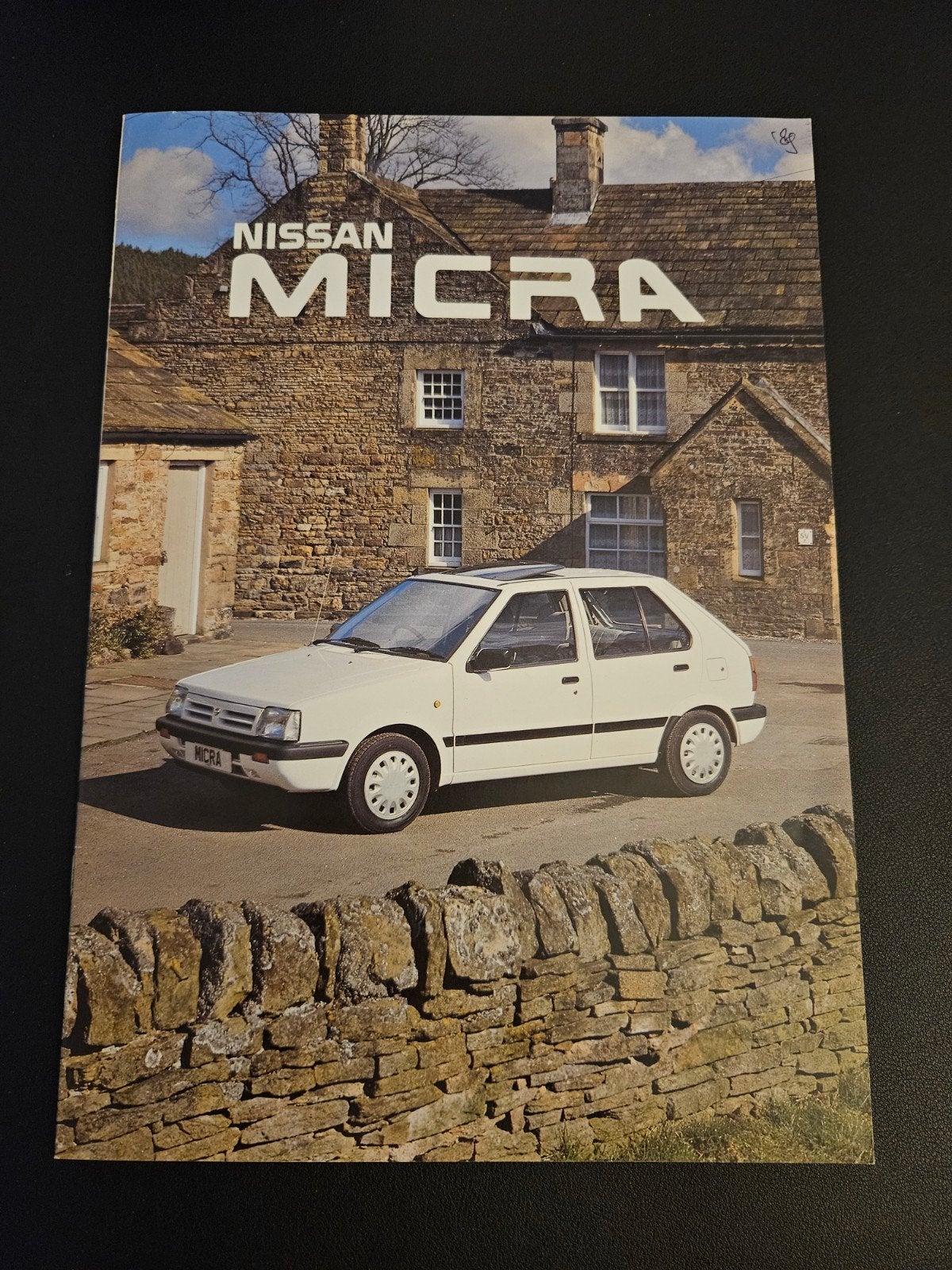 Brochure Nissan Micra 1989 UK, Ophalen of Verzenden, Zo goed als nieuw, Nissan