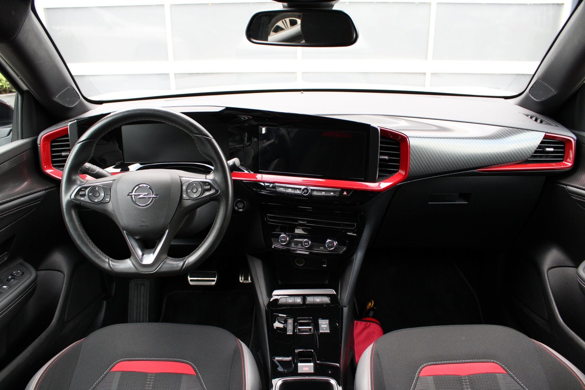 Opel Mokka-e GS Line 50-kWh 11kw bl., Auto's, Voorwielaandrijving, Parkeersensor, Stof, Gebruikt