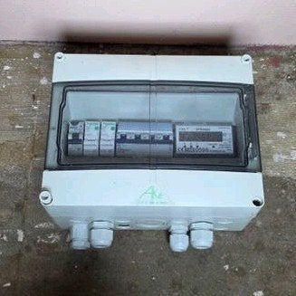Waterdichte Groepenkast 3-Fase kWh Meter & Automaten, Ophalen, Gebruikt, Overige merken, Groepenkast