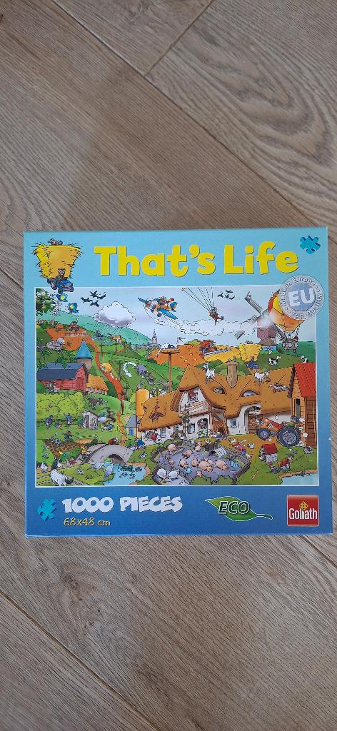 Puzzels, Ophalen of Verzenden, 500 t/m 1500 stukjes, Gebruikt, Legpuzzel
