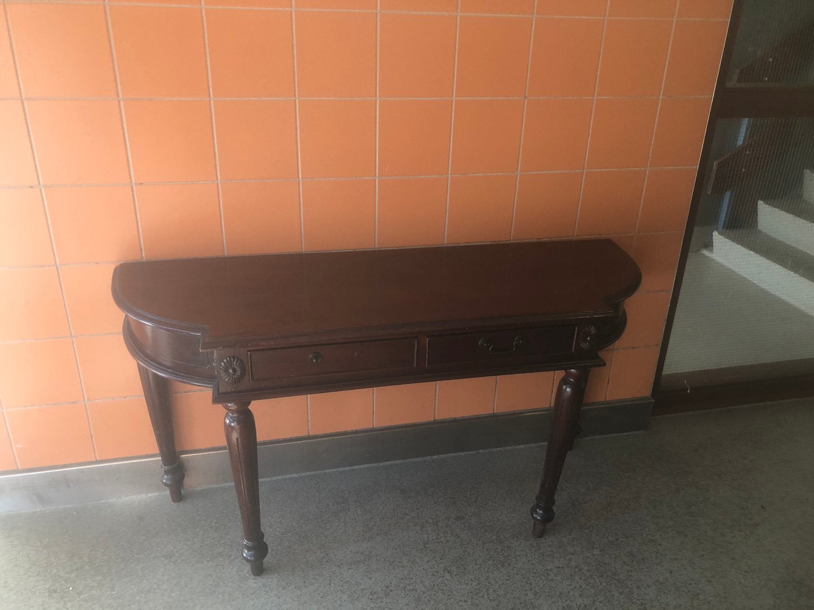 Muur tafel, Ophalen of Verzenden, Zo goed als nieuw, 25 tot 50 cm, Rechthoekig