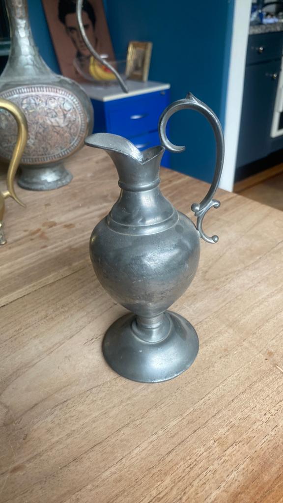 Kan tin, Antiek en Kunst, Antiek | Tin, Ophalen