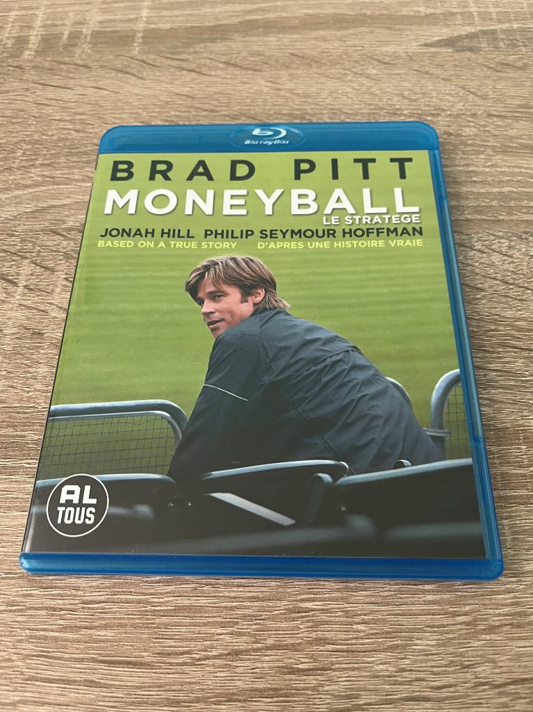 Blu-ray Moneyball - Brad Pitt - NL-Uitgave, Cd's en Dvd's, Blu-ray, Ophalen of Verzenden, Gebruikt, Drama