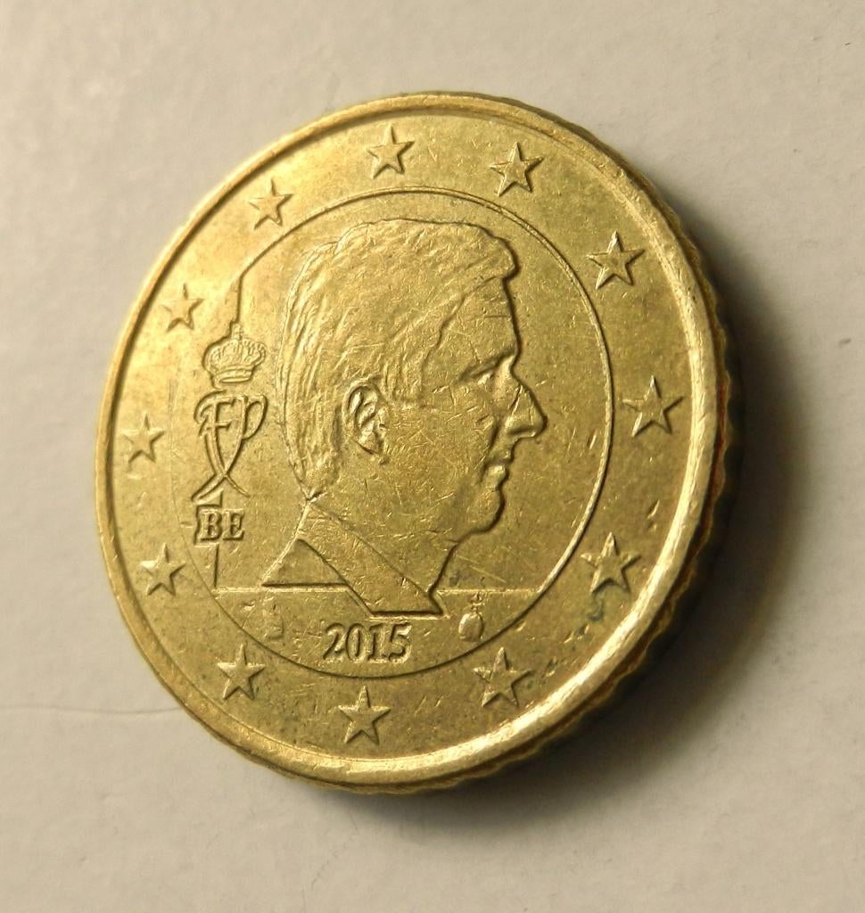 België 50 eurocent 2015, Verzenden, België, 50 cent, Losse munt