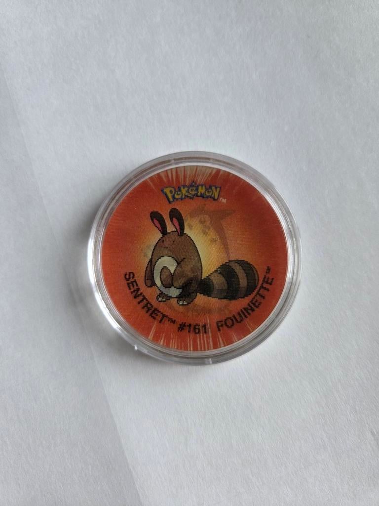 Pokémon Flippo Smiths Sentret #161, Ophalen of Verzenden, Losse flippo's