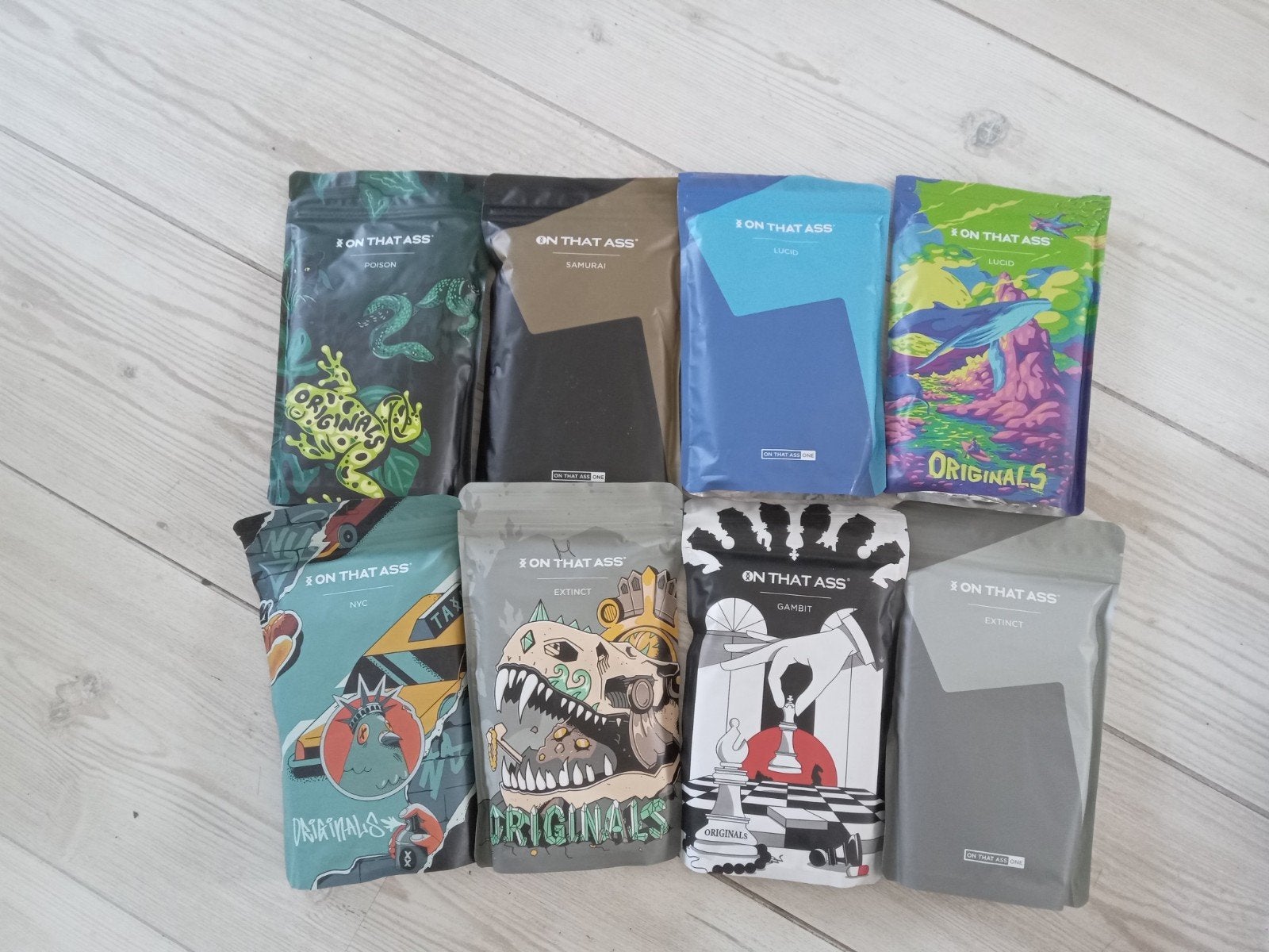 On That Ass Boxers - maat M. Diverse Designs (8 stuks), Kleding | Heren, Ondergoed, Ophalen of Verzenden, Meerkleurig, On That Ass