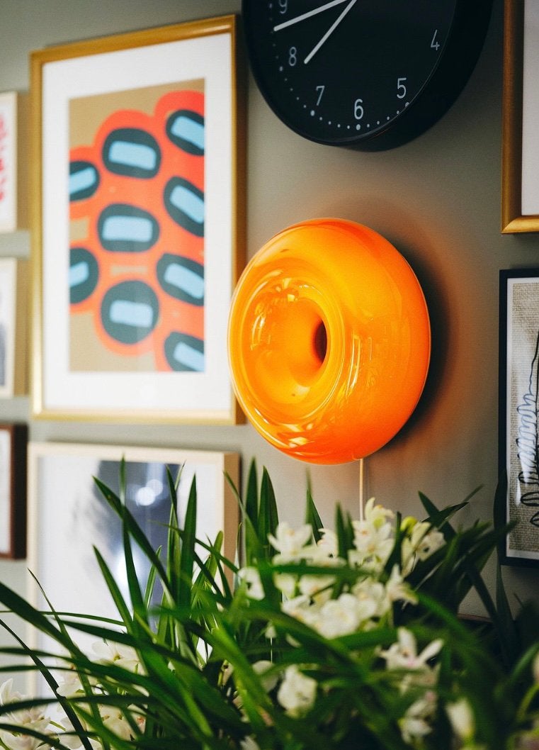 Varmblixt lamp IKEA - nieuw met doos, Ophalen, Oranje, IKEA, Nieuw