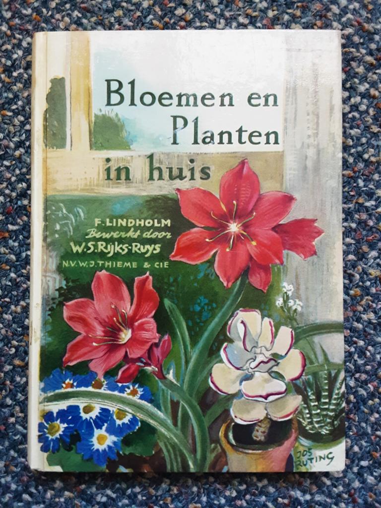 Bloemen en planten in huis vintage junk journal scrapbooking, Huis en Inrichting, Ophalen of Verzenden