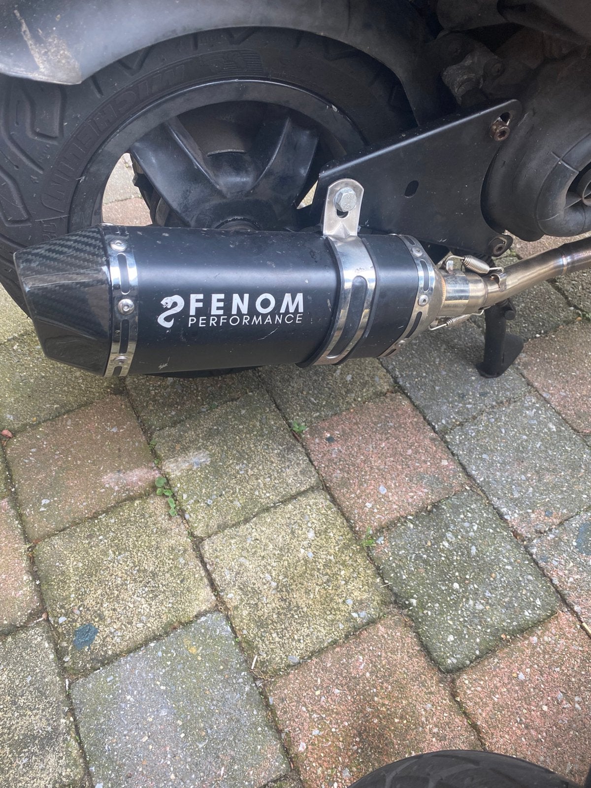 Fenom uitlaat, Ophalen of Verzenden, Zo goed als nieuw, Uitlaat, Piaggio