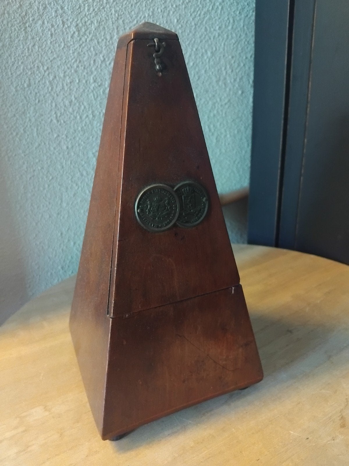 Zeldzame Prosper Colas Paris metronoom (ca. 1900), Ophalen of Verzenden, Gebruikt, Elektrische gitaar