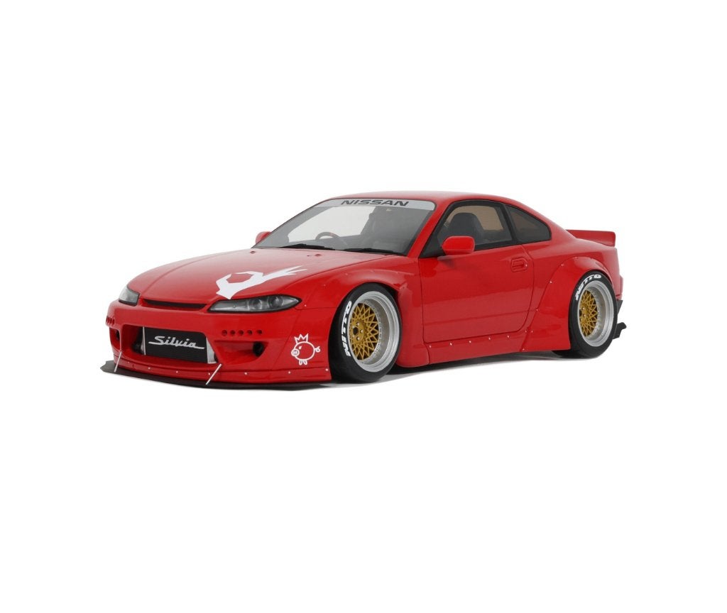 ROCKET BUNNY NISSAN SILVIA S15 ROOD 2014 1/18 OTTO R. OT1115