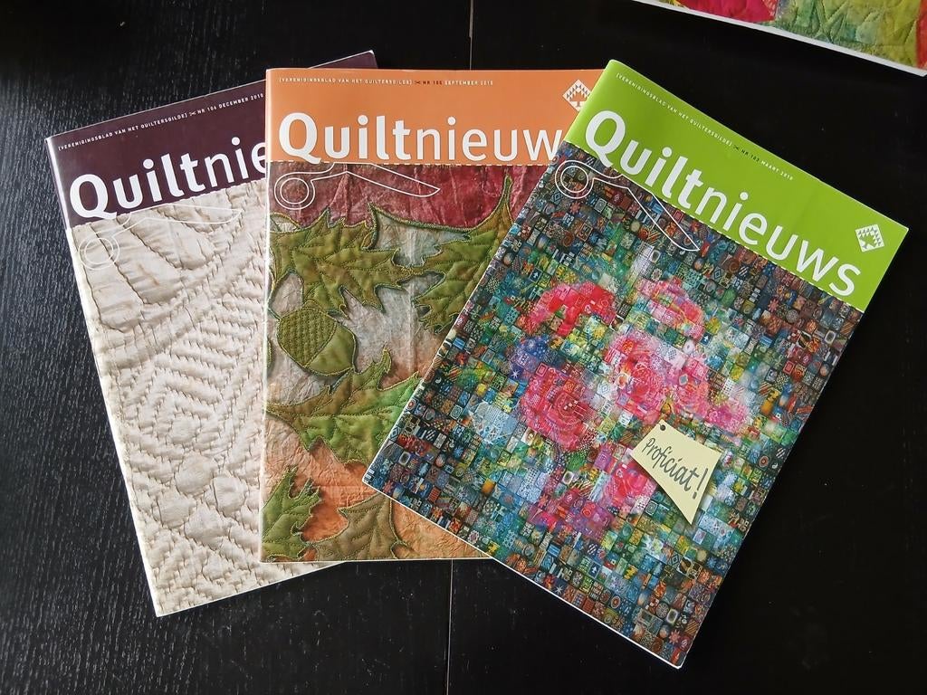 Quiltnieuws nr 103, 105 en 106 2010, Ophalen of Verzenden, Gelezen, Overige typen