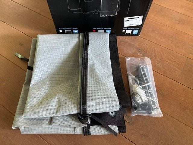 Thule sunblocker G2 front 3,80 meter NIEUW IN DOOS, Caravans en Kamperen, Ophalen, Nieuw
