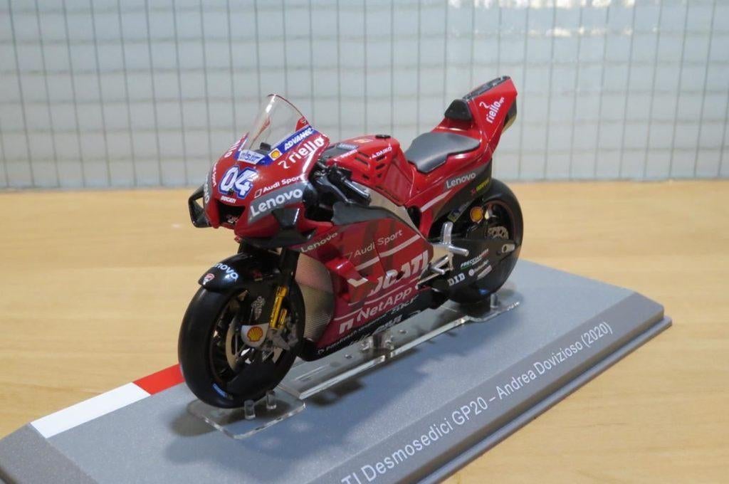Andrea Dovizioso Ducati Desmosedici 2020 1:18 diecast los, Overige merken, Serviceclientele@altaya.be, Nieuw, Ophalen of Verzenden