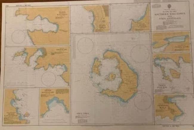 Zeekaarten Middellandse zee, Ophalen of Verzenden, Gebruikt, Overige typen
