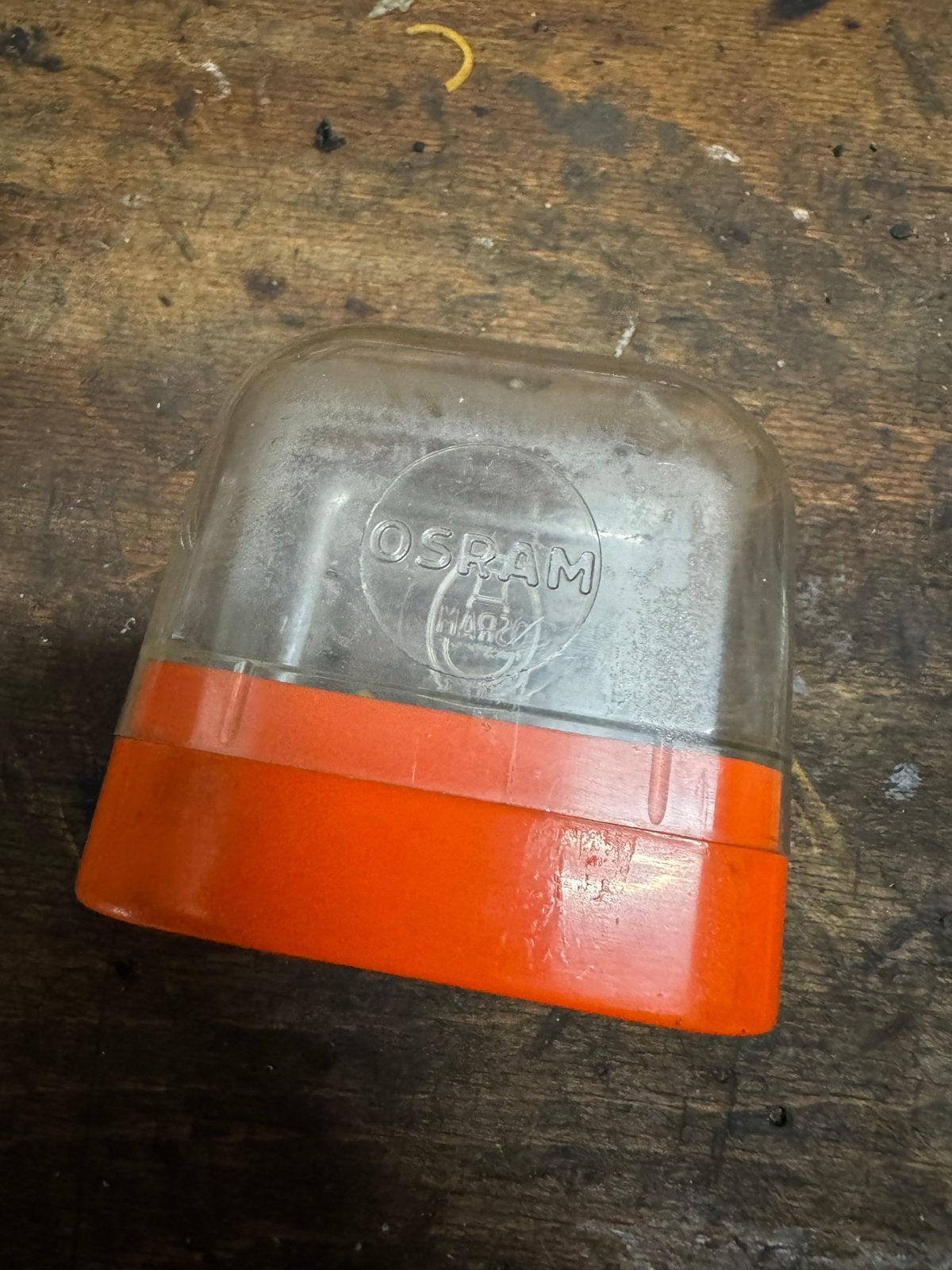 Vintage Osram VW Porsche gloeilampenhouder met lampjes, Ophalen of Verzenden