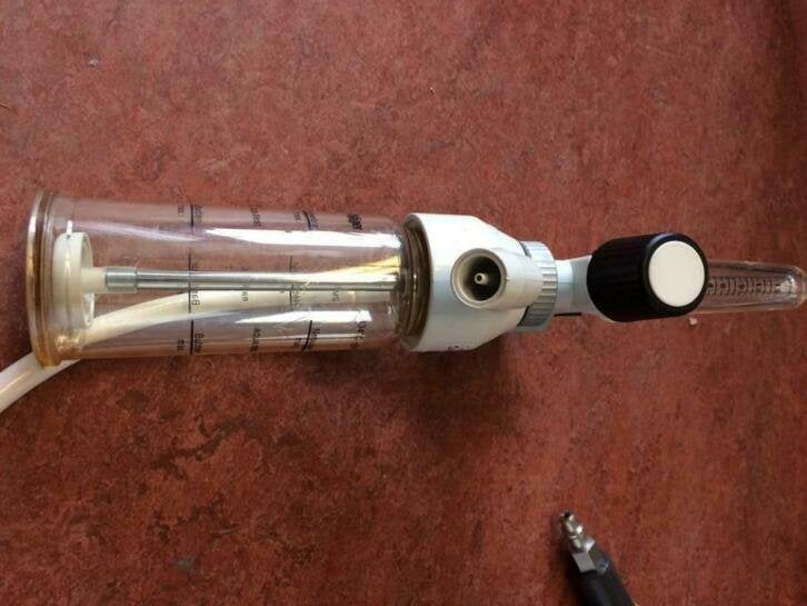 regelset voor perslucht medisch met snelkoppeling, Niet ingevuld, Gebruikt, Niet ingevuld, Ophalen of Verzenden