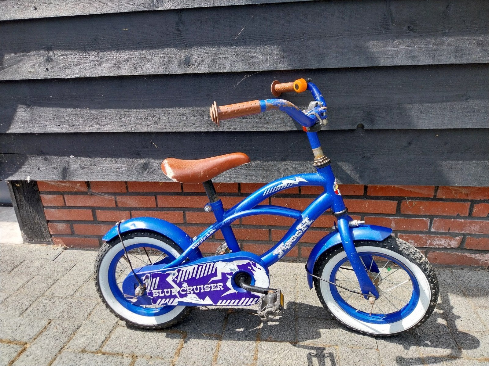 12 inch kinderfietsje, Fietsen en Brommers, Fietsen | Kinderfietsjes, Ophalen, Gebruikt, Minder dan 16 inch
