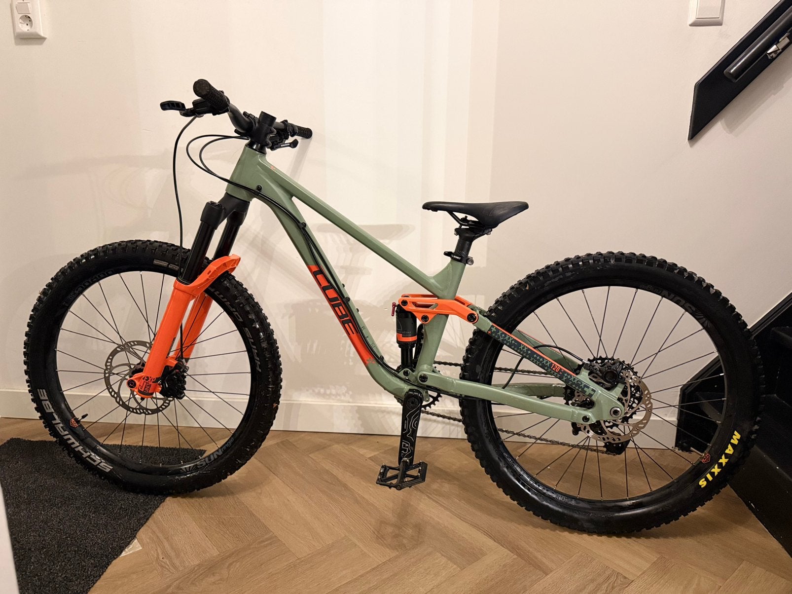 Cube Stereo Pro enduro mountainbike 24 inch., Gebruikt, Fully, Ophalen, Overige merken