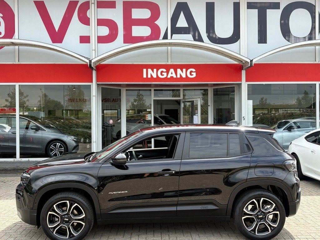 Jeep AVENGER 1.2e-HYBRID AUT. SUMMIT HALF-LEER LED NAVI CAME, Auto's, Jeep, Automaat, 101 pk, Gebruikt, 1199 cc