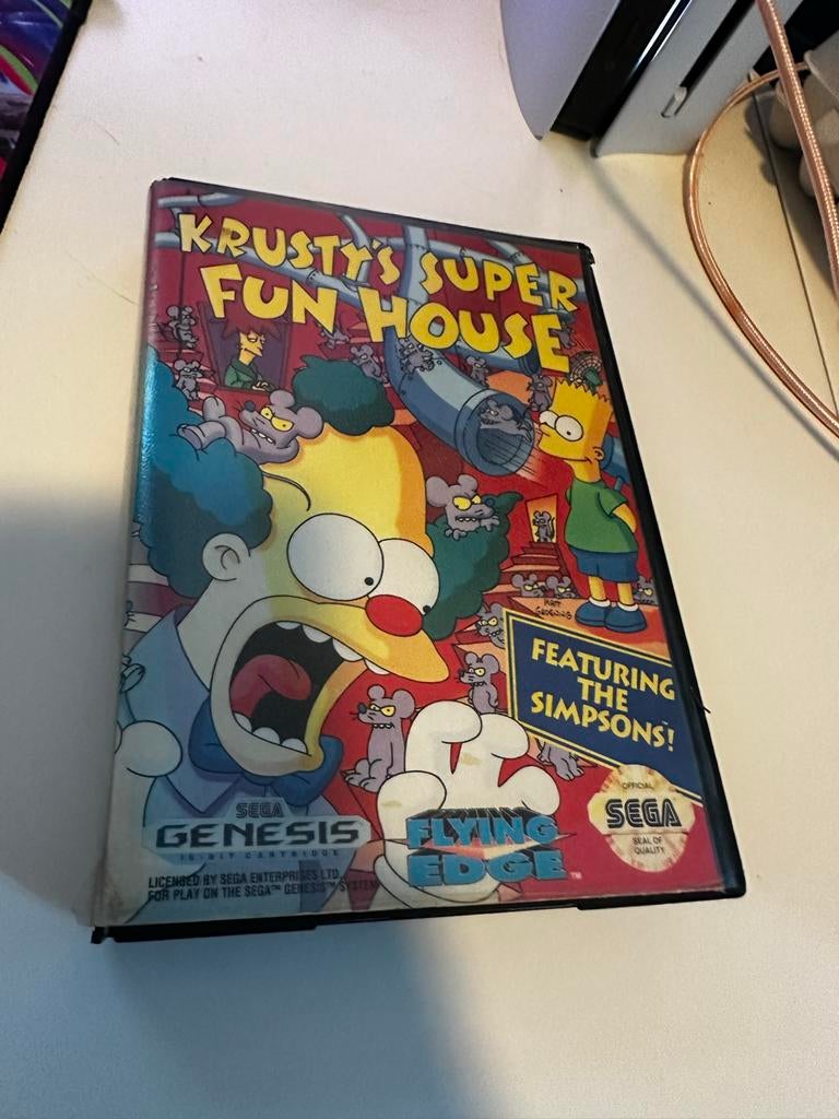 Krusty's Fun House, Game Gear, 1 speler, Ophalen of Verzenden, Zo goed als nieuw