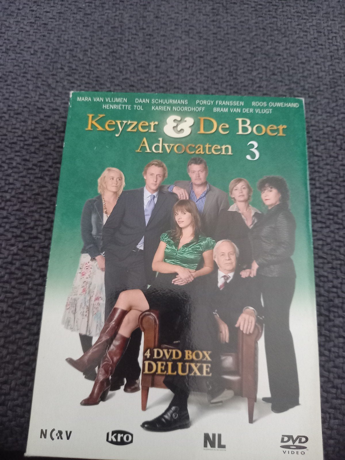 Keyzer & De Boer Advocaten DVD Box Seizoen 1, 2 en 3, Gebruikt, Seizoen 1, Drama, Vanaf 12 jaar