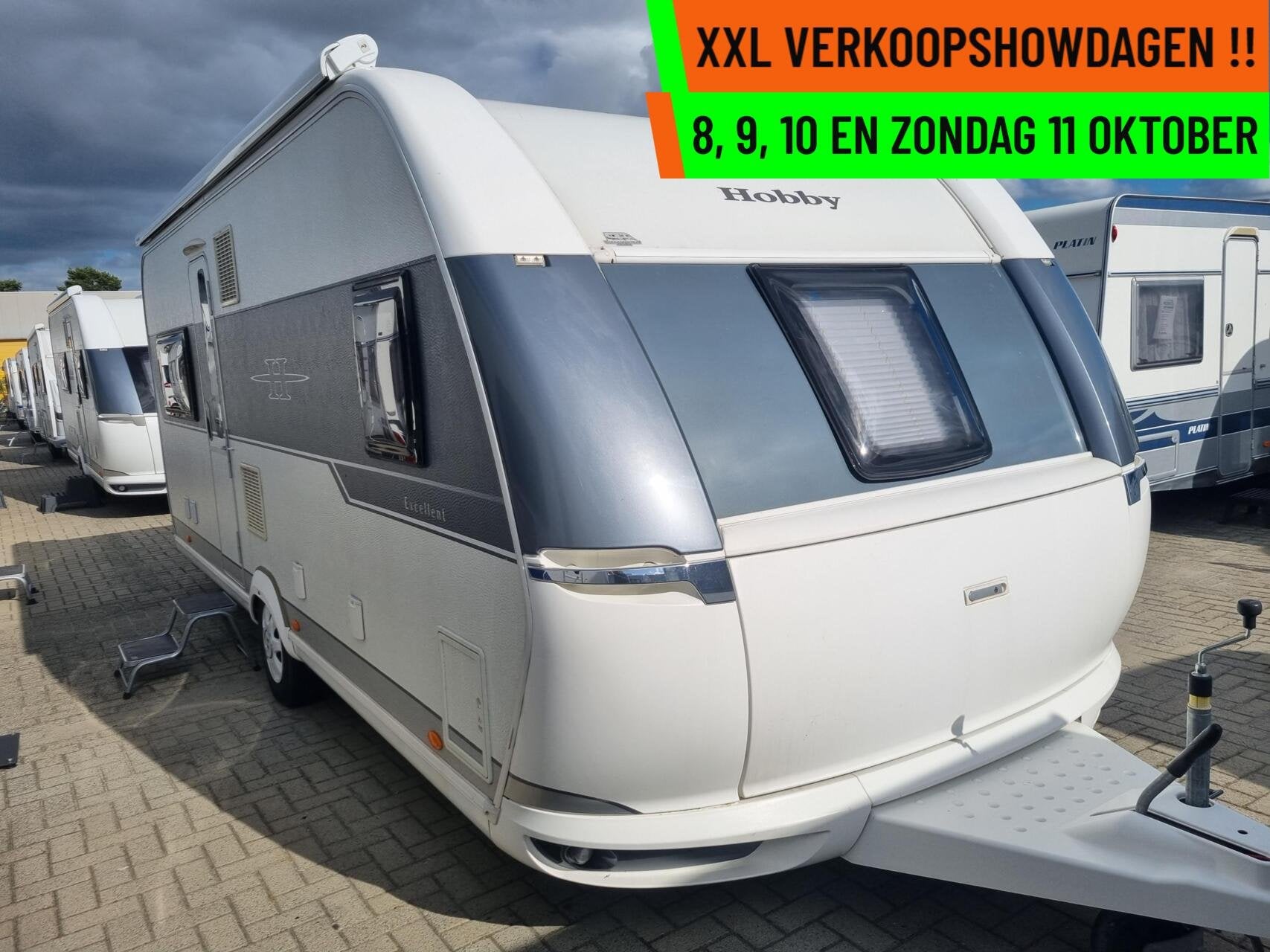 Hobby 560 - XXL VERKOOPSHOW 8,9,10 & 11 OKT. 10-17 UUR, Rondzit, Hobby, 7 tot 8 meter, Bedrijf