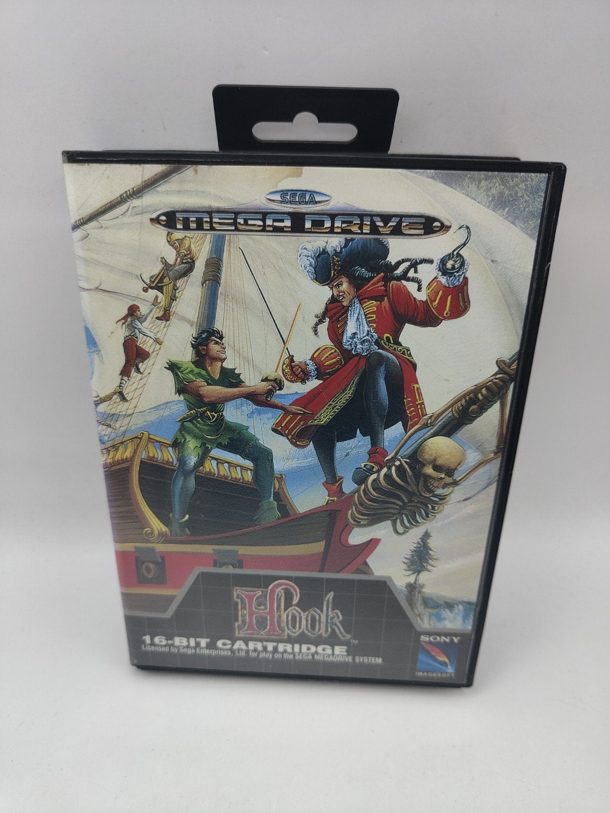 Hook - Sega Mega Drive, Spelcomputers en Games, Games | Sega, Gebruikt, Mega Drive, Avontuur en Actie, 1 speler, Vanaf 7 jaar
