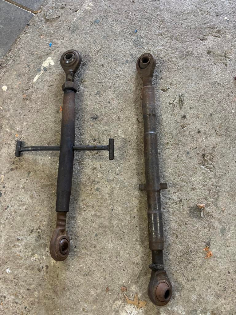 2 topstangen trekker, Ophalen