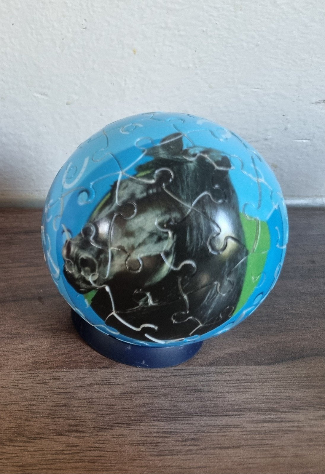 Ravensburger Puzzleball Paarden 60 stukjes, Ophalen of Verzenden, Meer dan 50 stukjes, Gebruikt, 6 jaar of ouder