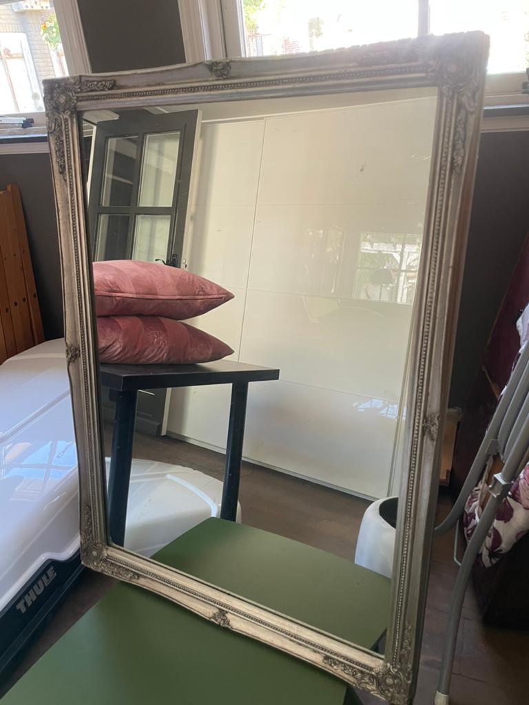 Spiegel, Doe-het-zelf en Verbouw, Glas en Ramen, Ophalen of Verzenden, Zo goed als nieuw, Glasplaat, Minder dan 80 cm