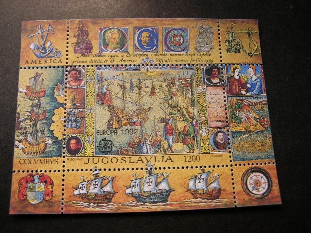 Cept/Verenigd Europa Joegoslavië 1992, Verzenden, Joegoslavië, Postfris