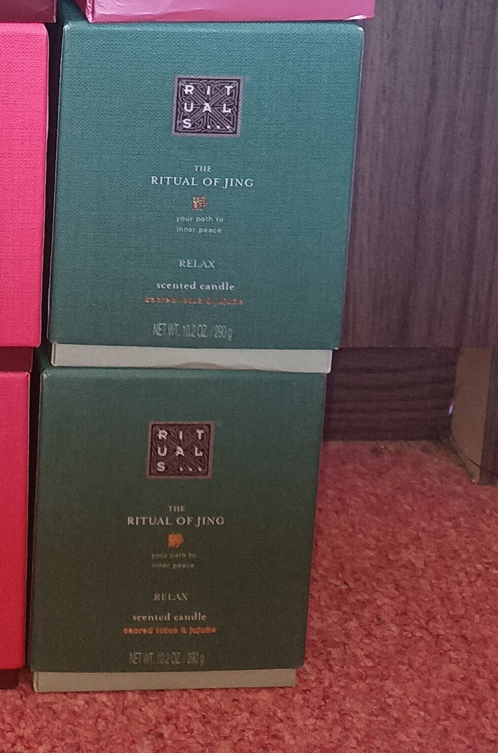 2x Rituals The Ritual of Jing Scented Candle prijs per stuk, Ophalen of Verzenden, Nieuw, Kaars, Rituals
