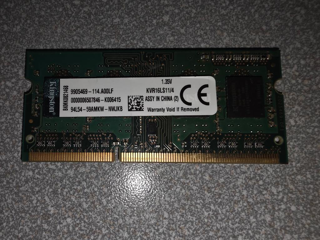 laptop/nuc memory 4 gb, Computers en Software, Ophalen, DDR3, Laptop