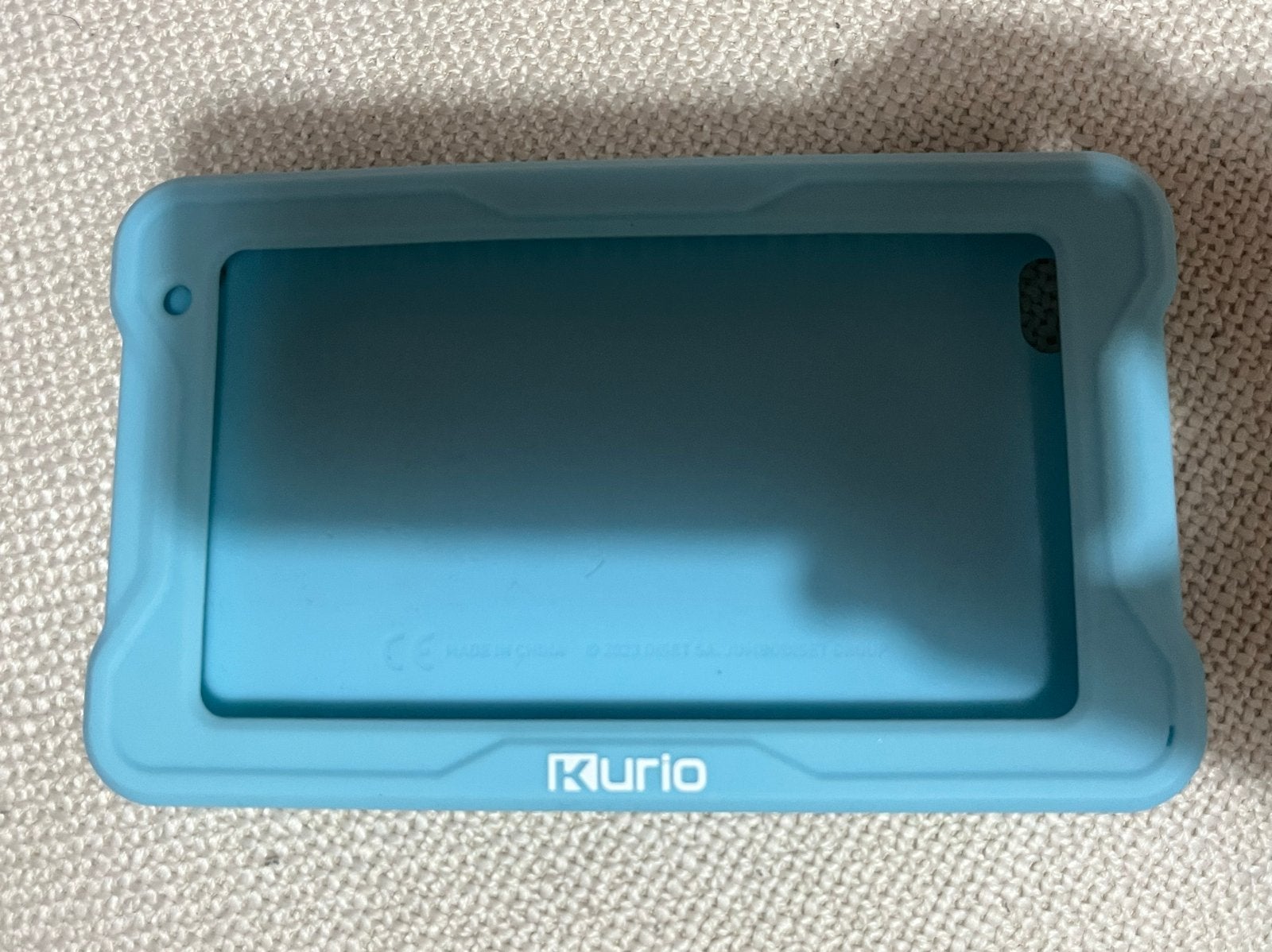 Kurio Tablet Hoesje - Blauw - 7 inch, Ophalen of Verzenden, Gebruikt, 7 inch of minder, Bescherming achterkant