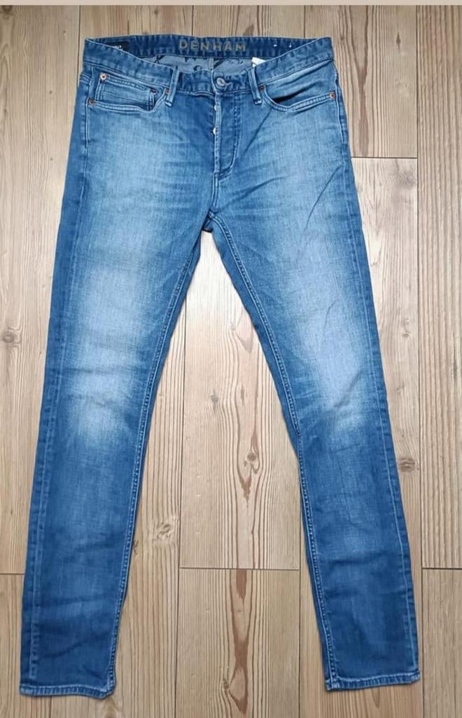 Denham Bolt maat 33-32, Kleding | Heren, Spijkerbroeken en Jeans, Ophalen of Verzenden, Zo goed als nieuw, Blauw, W33 - W34 (confectie 48/50)