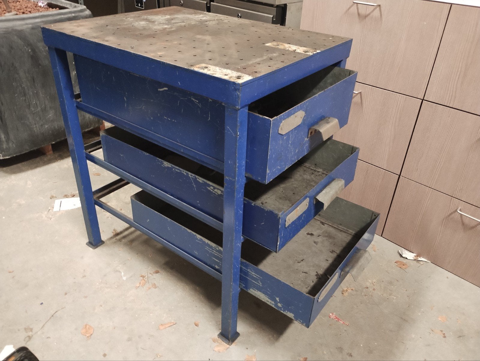 Werkbank met laden, Doe-het-zelf en Verbouw, Ophalen, Gebruikt