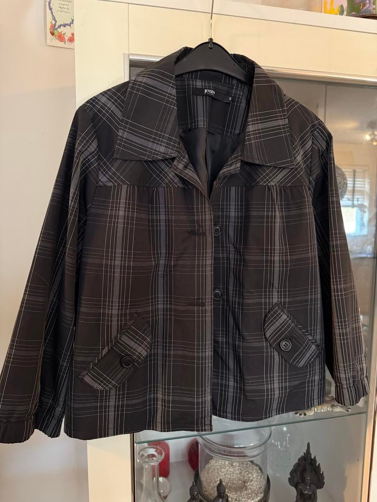Jensen zomerjas maat 38, Kleding | Dames, Ophalen of Verzenden, Zo goed als nieuw, Maat 38/40 (M), Zwart