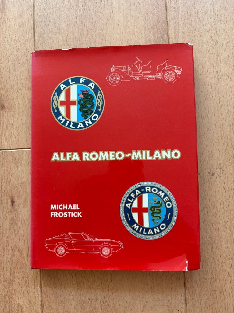 Alfa Romeo-Milano - Michael Frostick - Dalton Watson, Gelezen, Alfa Romeo, Ophalen of Verzenden, Michael Frostick